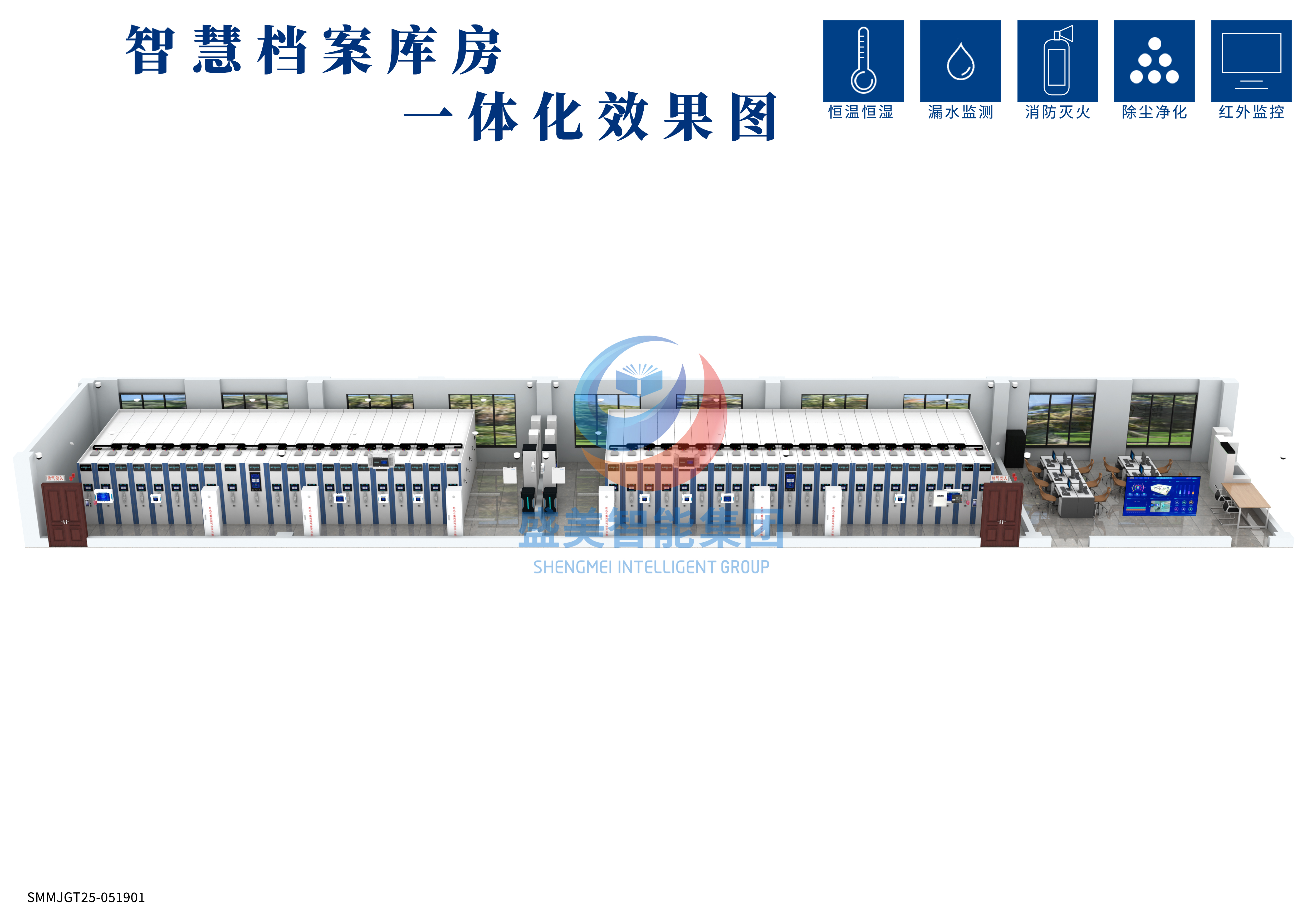 档案密集架布局形式与适用场景