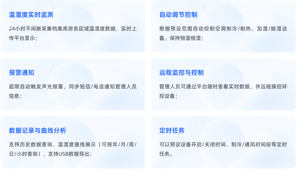 档案库房环境管理系统 档案库房环境管理系统
